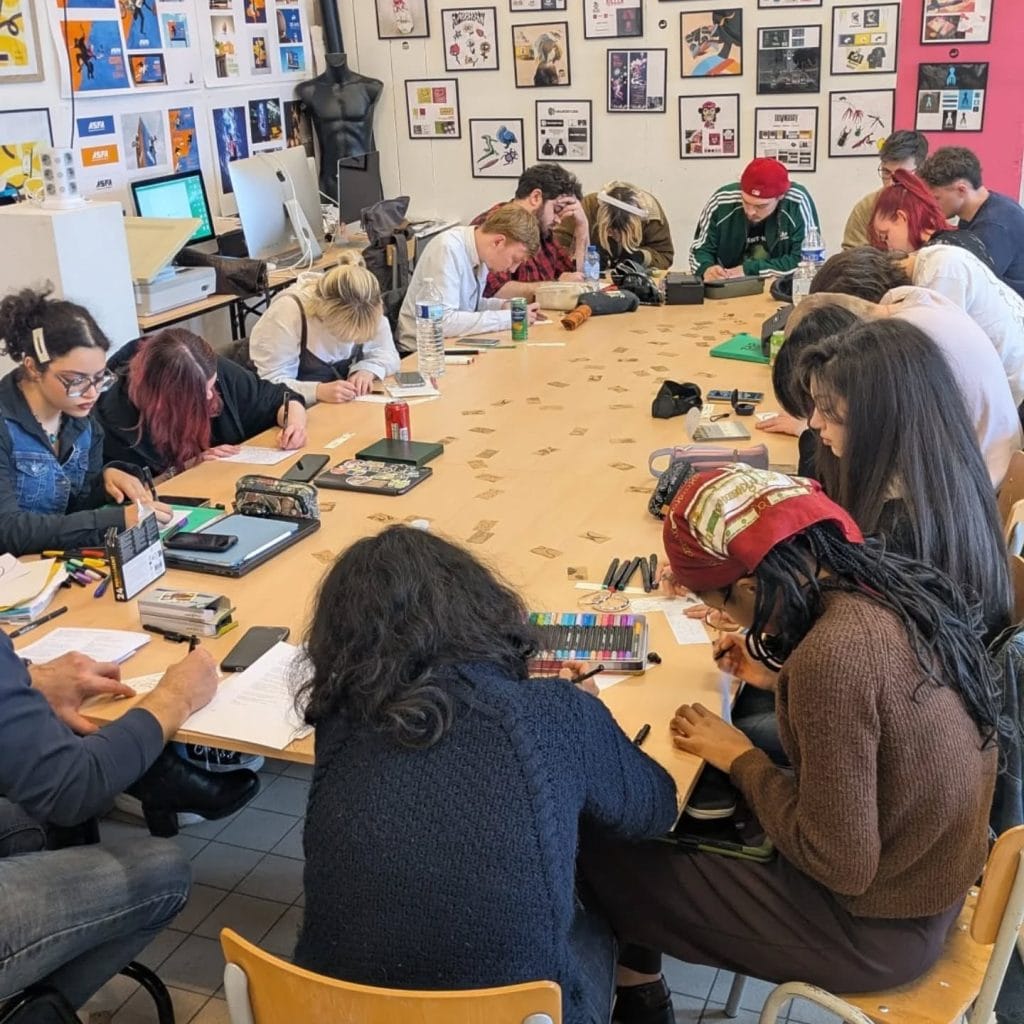 Lire la suite à propos de l’article On démarre notre collaboration avec les Beaux-Arts de Tournai